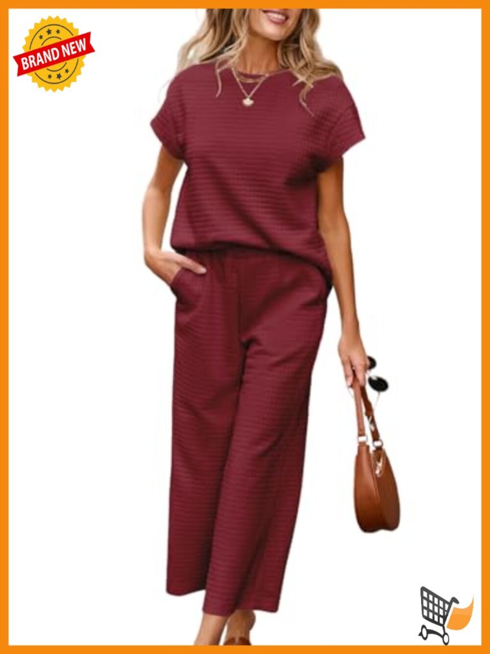 Women's Two Piece Sweatsuit Wide Leg Lounge Set Casual
